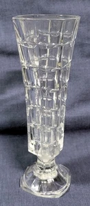 6 3/4" CRISTAL d'ARQUES 24% vaso bocciolo cristallo piombo Francia - Foto 1 di 4