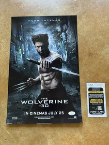 Hugh Jackman signed Autogramm Wolverine 11x17 Mini Poster JSA/COA - Bild 1 von 3