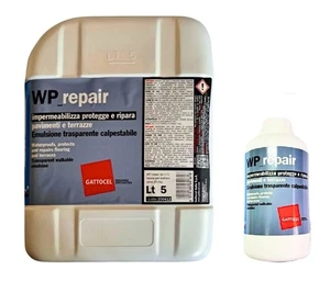 GATTOCEL WP_REPAIR TRANSPARENTE BEGEHBARE EMULSION FÜR TERRASSENBÖDEN 5LT - Bild 1 von 3
