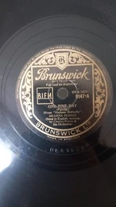 Deanna Durbin: One Fine Day/Spring In My Heart 12" Shellac Single - Picture 1 of 14