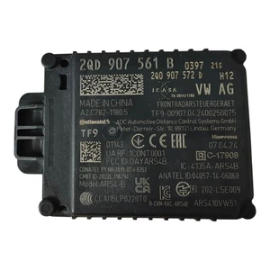 VW Audi Cruise Control Radar Sensor Distance Module 2QD907561B 7P0907561B ACC - Picture 1 of 5