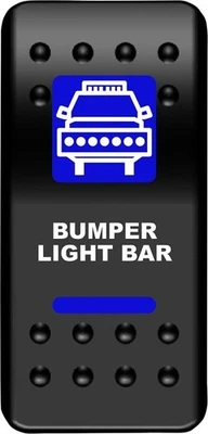 Moose Rocker Switch - Bumper Lightbar - Blue ATV/UTV BLB-PWR 2106-0550 - Image 1 of 3