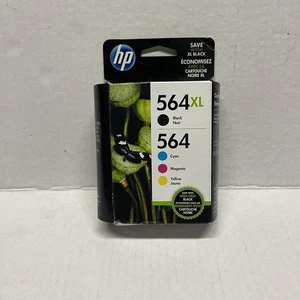Tinta HP 564XL Negra 564 Cian Magenta Amarilla NUEVA Sellada Sin Abrir Cartucho Genuino - Imagen 1 de 9