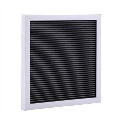 (White Frame)25cm*25cm Message Plastic Letter Board Sign Changeable Letters⊹ - Image 1 of 4