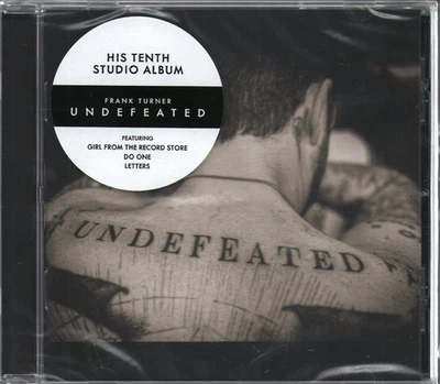 Frank Turner Undefeated CD Europe Orchard 2024 XMR188CD Foto 1 de 2