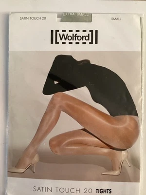 Wolford Satin Touch 20 Size Small in the colour Lichem - Image 1 of 2
