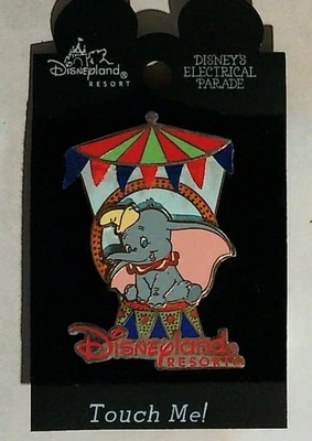 Disneyland Disneyana Pin Dumbo Desfile Eléctrico Esmalte Metal 2 pulgadas Foto 1 de 2