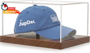 Jupdec Mütze Vitrine, klar Acryl Baseball Cap Display Box Ständer, UV Protec - Bild 1 von 7