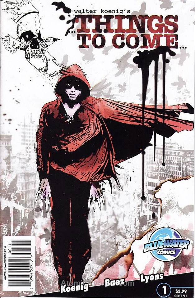 Things to Come #1B FN; Bluewater | Walter Koenig - con bolsa + tablero Foto 1 de 1