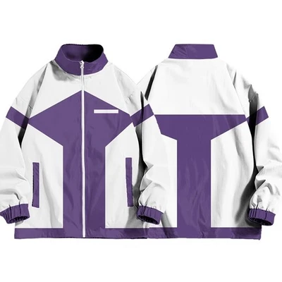 Bonita Gorra Derby Oguri Chaqueta Púrpura Hombre/Mujer Chándal Disfraz Juegos con disfraces Nuevo Foto 1 de 4