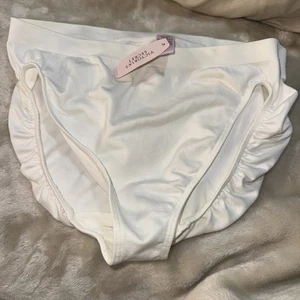 NEU MIT ETIKETT VICTORIA'S SECRET M VINTAGE SELTEN WEISS HOHES BEIN SLIP HÖSCHEN M STRETCHIG SCHÖN - Bild 1 von 13