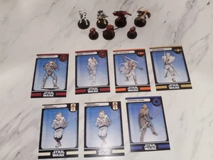 Star Wars Miniaturen Champions Of The Force 7 Miniatur Lot - Bild 1 von 3