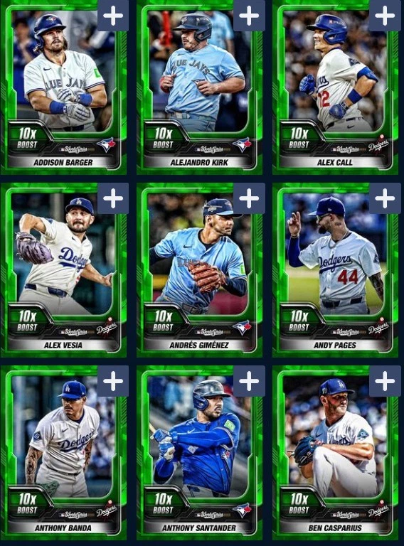 [DIGITAL] Topps Bunt - World Series Base 25 S1 - Green - Pick - Image 1 of 1