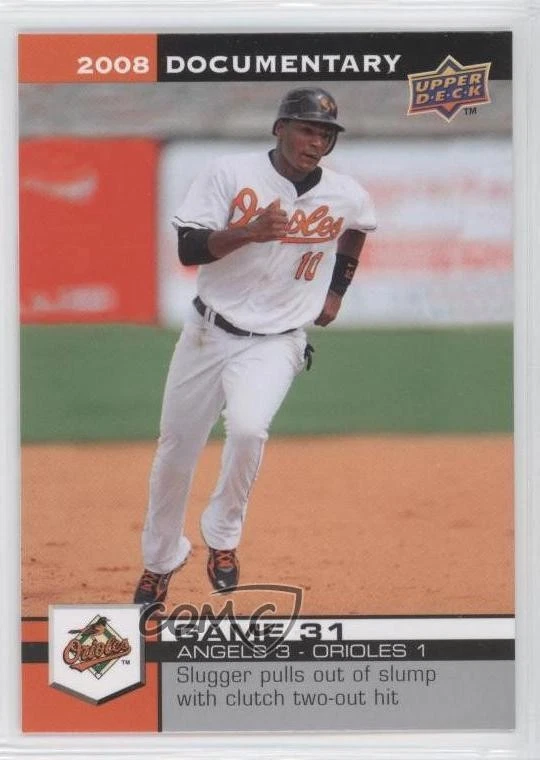 2008 Upper Deck Documentary Adam Jones #931 - Image 1 of 2