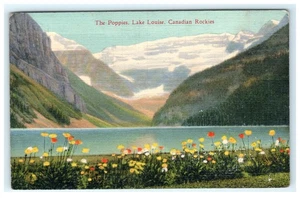 The Poppies Lake Louise Canadian Rockies - beschädigt - Bild 1 von 2