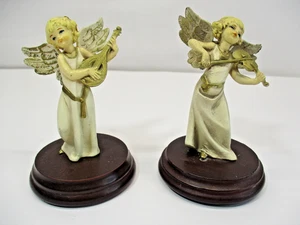 (2) Ángeles ENESCO de colección tocando instrumentos musicales tocar música necesita baterías - Imagen 1 de 12