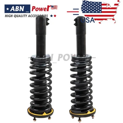 2x Front Shock Struts Assys For 2013-2019 Jaguar XJ XJR575 XJR X351 AWD Electric - Image 1 of 4
