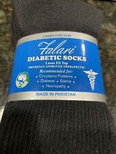 Physicians Approved Doctor Recommended Diabetic High Socks 3 Pack Size 10-13