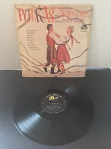POLKAS w/ LAWRENCE WELK FEAT. MYRON FLOREN Vinyl POLKA Record LP ~ Dot Records - Imagen 1 de 7