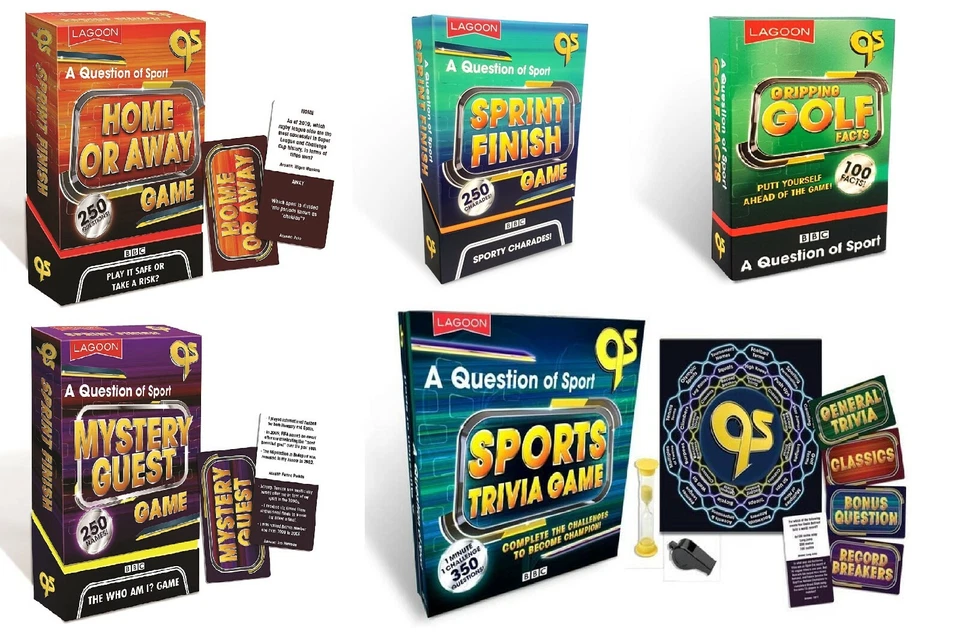 Trivia Quiz Cards Games - Sport Mystery Sprint fun learn card game sports - Image 1 of 1
