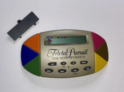 Trivial Pursuit The Best of Genus Electronic Handheld Portable Game 1997 - Image 1 of 4