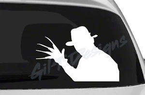 Freddy Krueger #2 Vinyl Decal Sticker, Nightmare on Elm St. , Wes Craven, Horror - Picture 1 of 3