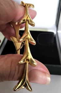 A Good Heavy Solid 18ct Yellow Gold Bracelet. 8 Inches. 23g. xa.beod. - Picture 1 of 6