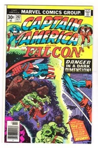 CAPTAIN AMERICA 202 (NM) DARK DIMENSION, FALCON (FREE SHIPPING)* - Picture 1 of 1