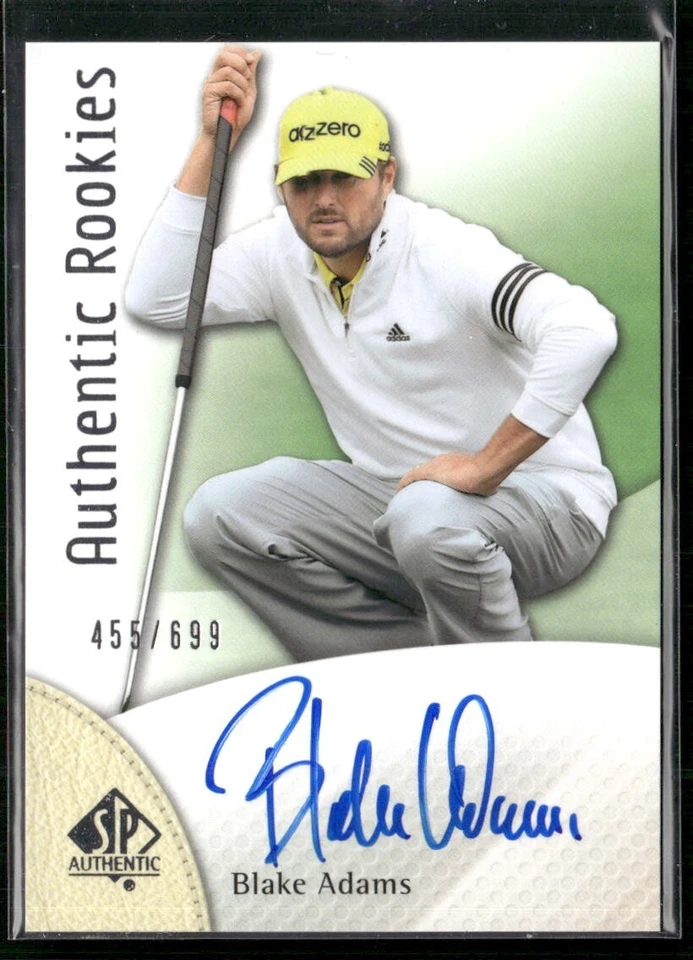 Blake Adams 2014 SP Authentic Authentic Rookies #80 Rookie Auto RC /699 - Image 1 of 2