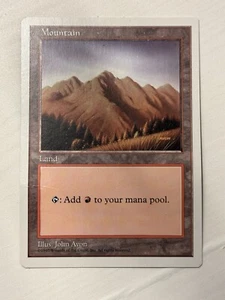 MTG Magic The Gathering Mountain Land 5th Fifth Edition - Picture 1 of 1