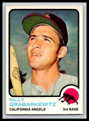 1973 O-PEE-CHEE OPC  BASEBALL  # 301  BILLY GRABARKEWITZ   25214 - Image 1 of 2