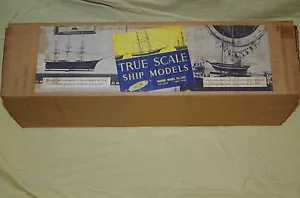 KIT MODELO DE MADERA DE 14"" DE ENVÍO A ESCALA VERDADERA G. THEBAUD #1090 KIT DE COLECCIÓN - Imagen 1 de 5