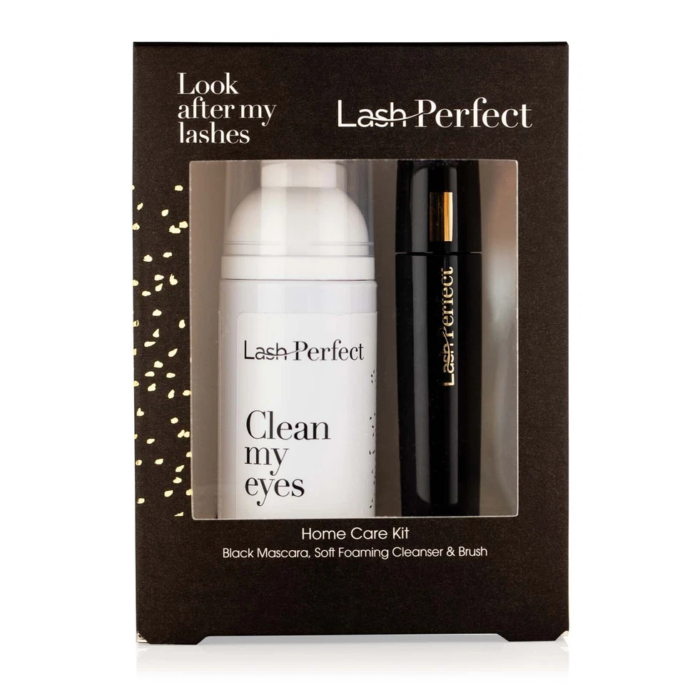 Look After My Lashes Care Kit Foaming Cleanser, Cleansing Brush Black Mascara - Image 1 of 4