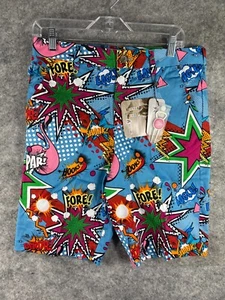 Royal & Awesome Kids Shorts Golf Size Large 12 - 13 Partoon Comic - Picture 1 of 10