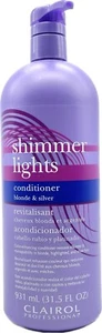 Clairol Professional Shimmer Lights Conditioner - Blonde & Silver Hair 31.5 oz - Picture 1 of 1