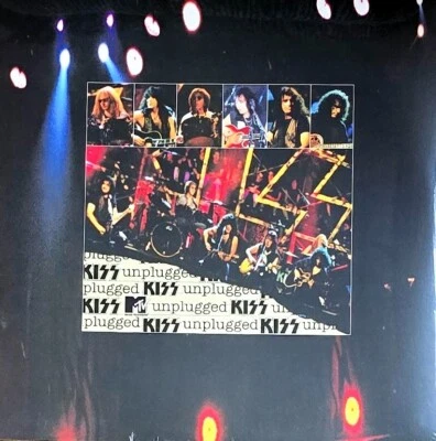 KISS MTV UNPLUGGED - 180-GRAM VINYL 2-LP SET " NEW, SEALED " - Image 1 of 2