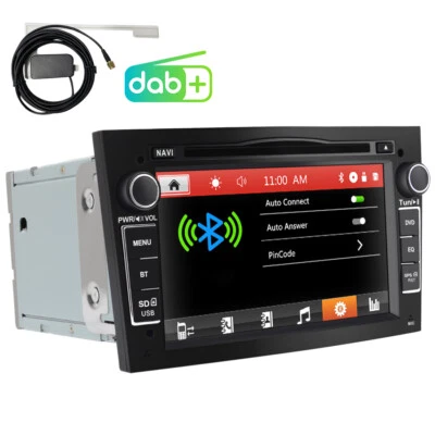 7" Autoradio GPS Navi DVD CD RDS Für Opel Astra Vivaro Vectra Zafira Corsa Combo - Bild 1 von 4