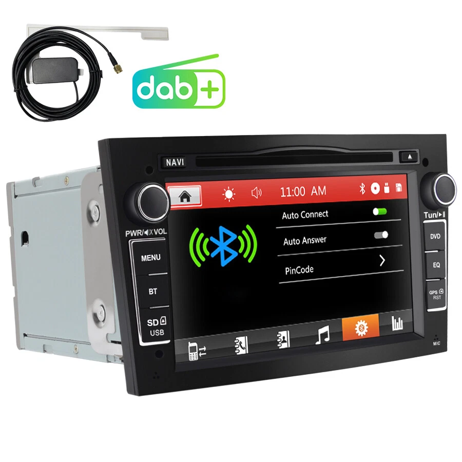 7" Autoradio GPS Navi DVD CD RDS Für Opel Astra Vivaro Vectra Zafira Corsa Combo - Bild 1 von 4