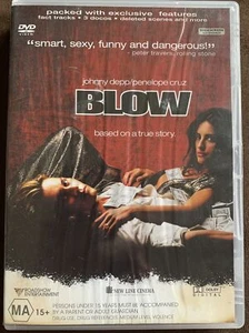 DVD: Blow - basado en una historia real. Creció en la pobreza y se convirtió en un distribuidor de cocaína - Imagen 1 de 2