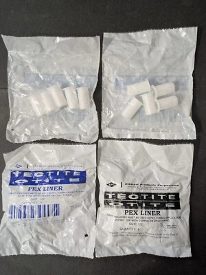 ELKHART PRODUCTS PEX Tubing Liner Stiffener inserts - LOT of 20 size 1/2 inch - Tectite Qtite