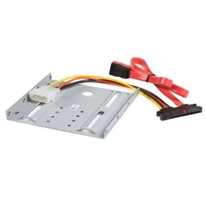 STARTECH BRACKET25SAT 2.5in SATA HardDrive to 3.5in Drive Bay Mounting Kit w LP4 - Image 1 of 2