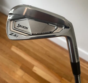 Demo Single Iron Srixon ZXi5 4i Nippon Modus3 Tour 105r, MCC Teams Blue White - Picture 1 of 11