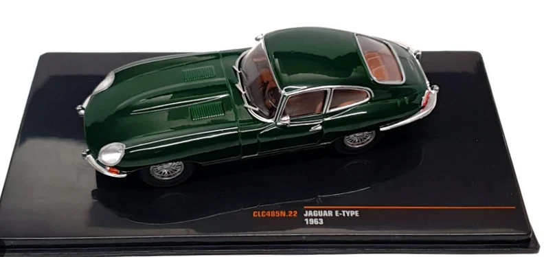 JAGUAR E-TYPE 1963 BRITISH RACING GREEN IXO CLC485N 1 43 E TYPE VERDE UK