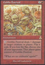 1x Goblin Festival MTG Urza's Destiny NM Magic Regular