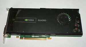 Dell Nvidia Quadro 4000 2GB PCIE DisplayPort x2/DVI Graphics Card
