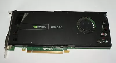 Dell Nvidia Quadro 4000 2GB PCIE DisplayPort x2/DVI Graphics Card - Image 1 of 4