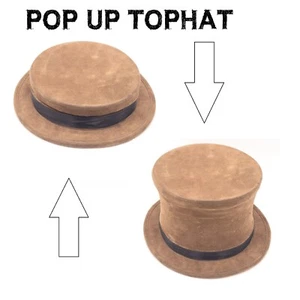 Historical Victorian Magician Pop Up Top Hat - Picture 1 of 9