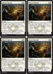 MTG - 4x HONOR'S REWARD - Fate Reforged (U) - Picture 1 of 1