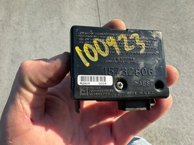 1998-2001 Chevy S10 Silverado GMC Sonoma Sierra Theft-Locking Module 15732806 - Image 1 of 4