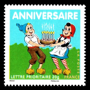France 2007 - Happy Birthday Art - Sc 3344 MNH - Picture 1 of 2
